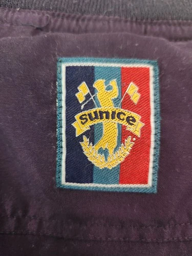 Sun Ice Vintage Navy Blue Sleeveless Pullover Vest L Made in Korea  image 10