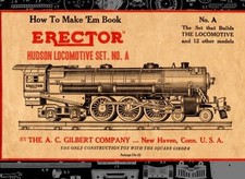 How to Make Em Book Erector Hudson Locomotive...