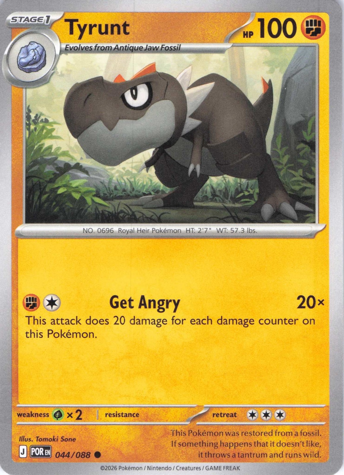 ME03: Perfect Order #044/088 Tyrunt