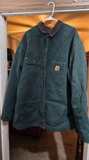 Vintage Carhartt 2XL Chore Field Barn Lined Coat Jacket C02 SPC USA Made