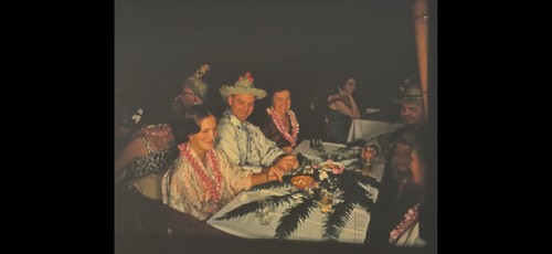 1959 Hawaii Party 16mm Color Home Movie. Pics&Video - Photo 7/20