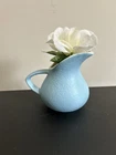 Hull Matte Light Blue Mini Pitcher Creamer Vintage USA A-7 4.25"