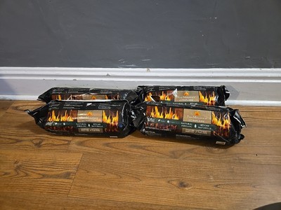 4 Pine Mountain Ultraflame 3-Hour Firelog Long Burning for Fireplace or Campfire