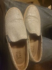 Naturalizer Marianne Women's Slip On Sneakers Metallic Snake Print