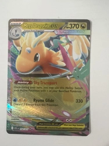 Pokémon TCG Mega Dragonite Ex 152/217 Holo Ultra Rare Mint