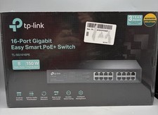 TP-Link 16-Port Gigabit 8 PoE+ Smart Switch T...