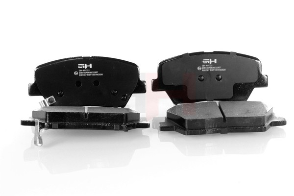 Bremsbelagsatz Scheibenbremse GH GH-411321 FüR Hyundai I30 GD Elantra 5 MD UD FS-image