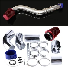 Universal Cold Air Intake Kit 76mm (3inch) - Aluminium Pipe + Direct Air Filter