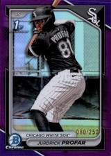 Jurdrick Profar 1st Bowman #BCP-218 #/250 Chicago White Sox