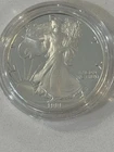 1991 S American Mirror Finish Silver Eagle Choice Proof Bullion $1 Coin OGP COA