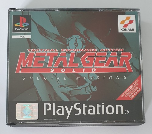 Metal Gear + Special Missions im seltenen Pappschuber Playstation PSX PSone PS1 - Bild 6 von 9