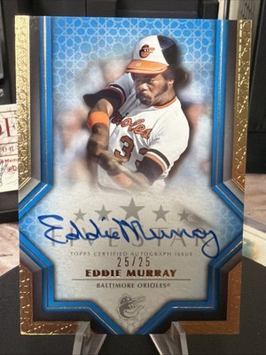 2023 Topps Five Star - Autographs Eddie Murray #FSA-EMU Blue Dodgers /25 (AU)