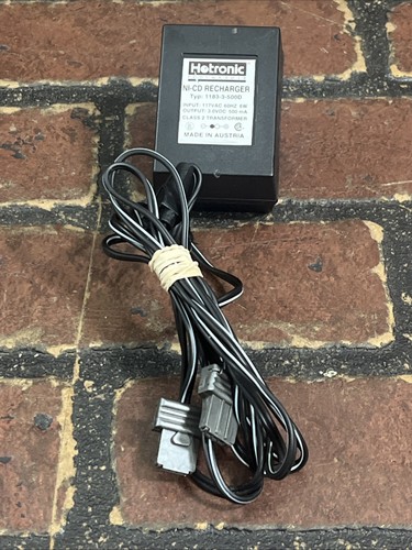 Hotronic Footwarmer Battery Charger AC Adapter Gray Plug 1183-3-500D