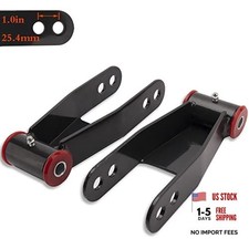 2" Rear Drop Lowering Shackle - 2 Inch Drop Shackles for Silverado 1500 Sierra