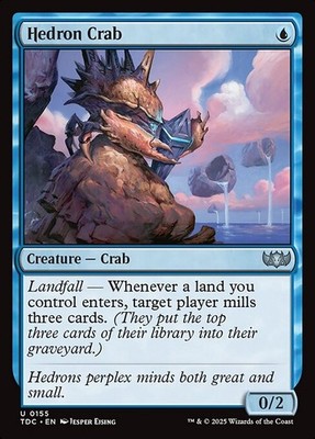 Hedron Crab 155 U Normal TDC MTG NM