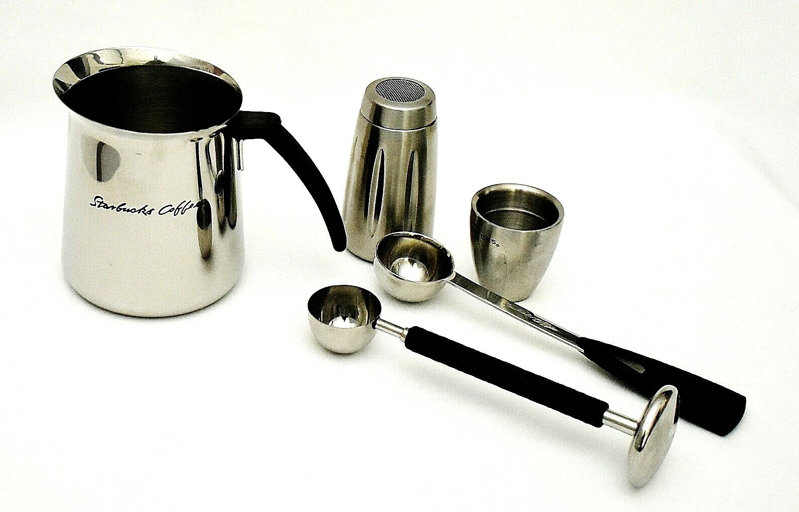 Starbucks Barista 5 Piece Stainless Steel Espresso Tool Accessory Set