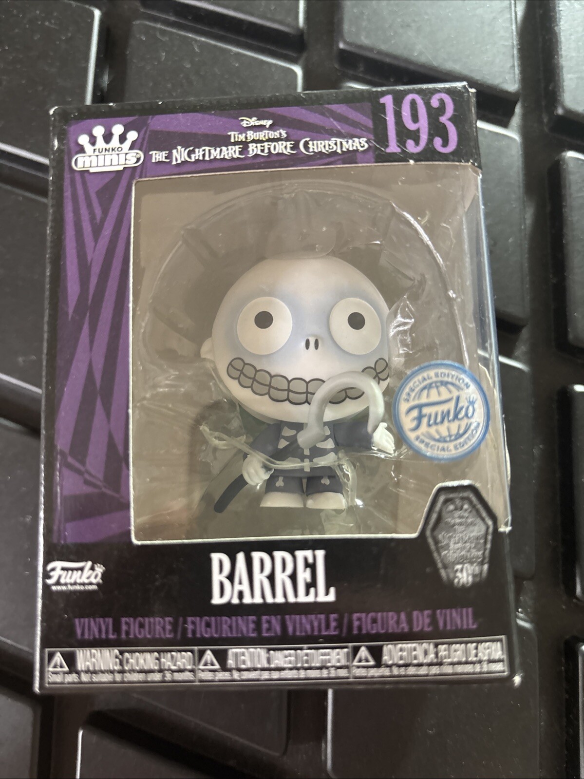 Funko Minis - Tim Burton's The Nightmare Before Christmas #193 Barrel BNIB