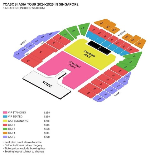 concert tickets , YOASOBI ASIA TOUR 2024-2025 IN SINGAPORE - Picture 2 of 3
