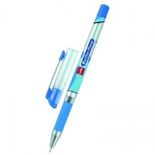 Cello Butterflow Classic Gelstifte – 3 Stück, 0,7 Mm, Blau & Schwarz, Mit S-Wave Griff
