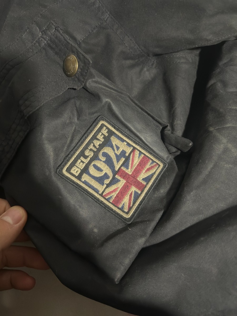 70〜80's Belstaff オイルドジップパーカー L [146006] e0f1792cdefc22247ea12c257d1701
