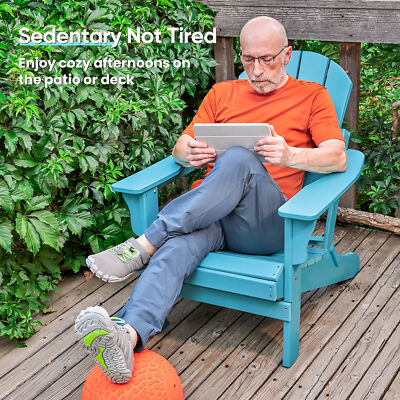 Adirondack Chair Folding Chair for Outside Weather Resistant Patio