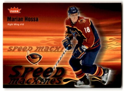 Marian Hossa 2006-07 Fleer Speed Machines #SM4 Atlanta Thrashers