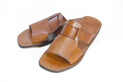 Handcrafted Moroccan Leather Sandals Moroccan Sandals brown Sandals summer vibe