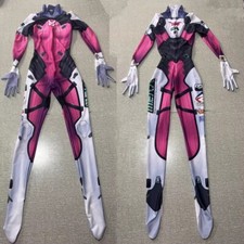 D.Va Cosplay Jumpsuit Superhero DVA Cos Bodysuit Costume Adult  Kids Halloween