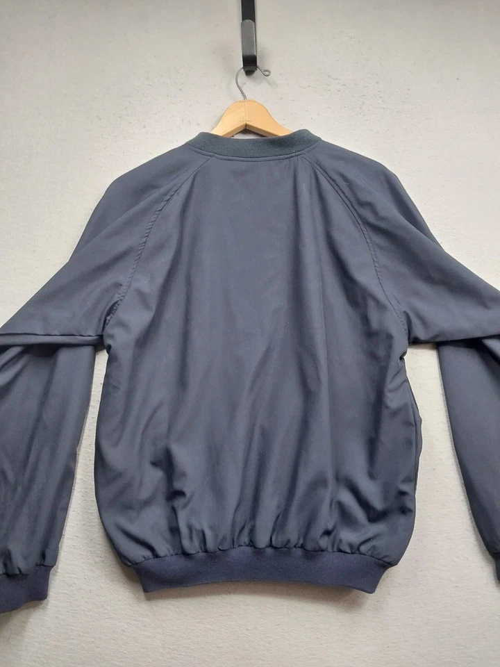 Vintage Arrow Pin-Hi Windbreaker Mens Size XS Navy Blue Golf Pullover Jacket - Image 2 of 4