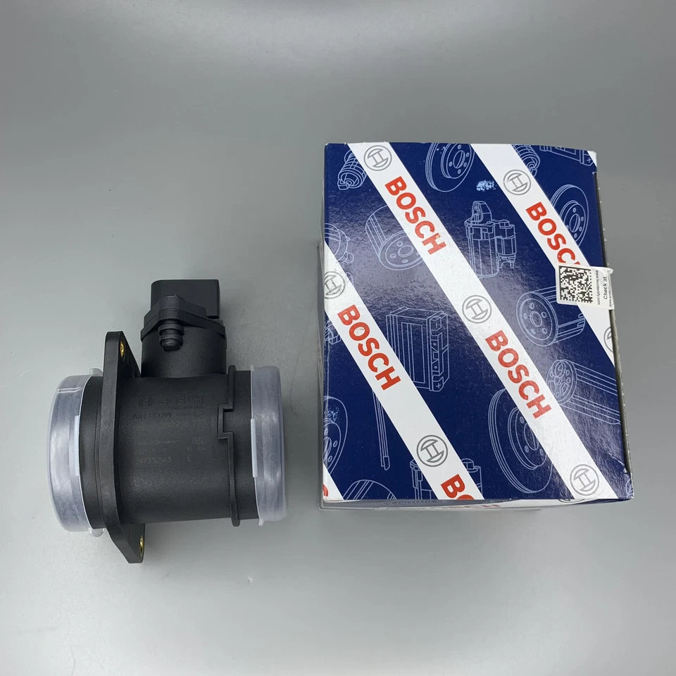 Датчик массового расхода воздуха BOSCH OE для Audi A4 TT VW Beetle Golf Jetta 1998-2004 годов выпуска - Изображение 4 из 4