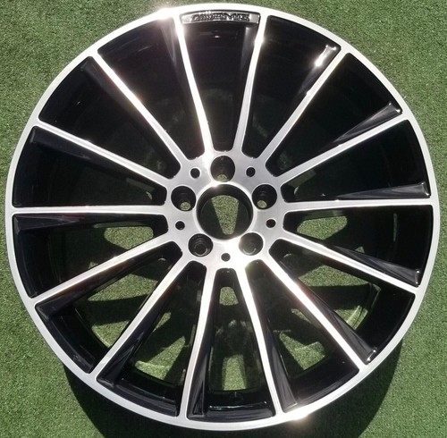 Factory Mercedes-Benz AMG S560 Wheel Black OEM 20 in S550 85355 A2224010500 - Picture 6 of 8