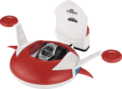 Tissot PRX UFO Robot Grendizer 40mm Blue Dial Watch T1374071104102