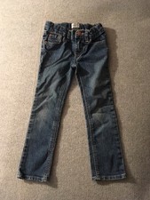 Girl's The Children's Place Jeans Size 5 Skinny Stretch Adjustable NICE FAST