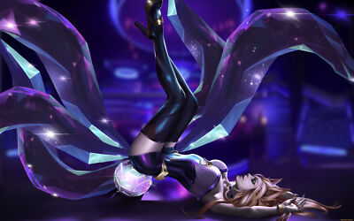 League of Legends pc gaming legs up fantasy girl closed playmat gaming mat