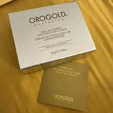 Orogold Cosmetics 24K Cryogenic Restoration Cream 1.95 oz White Gold New Sealed