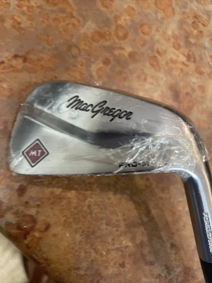 MacGregor Pro-M MT Forged 1025 7 Iron New In Plastic 37 Inch S300 Stiff Flex - Image 2 of 4