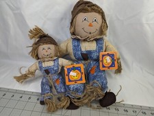 Russ Scarecrow Plush Doll Lot 15 Inch Stuffed Animal Toy