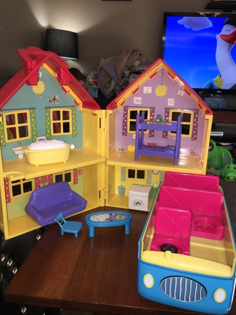 peppa pig peppa's deluxe house playset