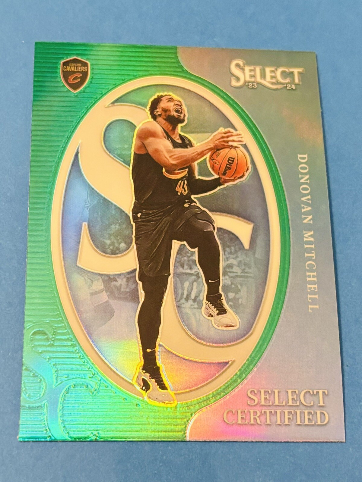 2023-24 Panini Select SELECT CERTIFIED Green Prizm Insert 🏀 Donovan Mitchell🔥