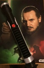 1:1 Scale - 3D Printed Qui-Gon Jinn Lightsaber Hilt Cosplay/Prop/Collectable