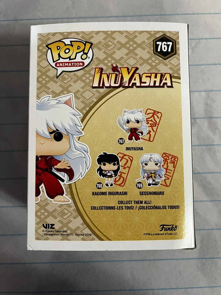 Funko Pop! Animation: Inuyasha: A Feudal Fairy Tale - Inuyasha Vinyl Figure - Image 3 of 4
