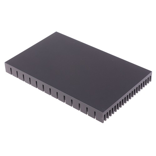 150*93*15MM Heating Panel Heat sink Aluminum Heatsink Plate Black Radiator.yp - Zdjęcie 6 z 12