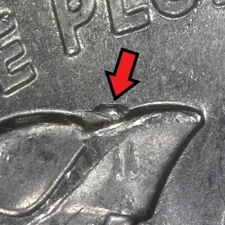 2021-P Washington Crossing Delaware Die Chip on Hat Error/Variety Quarter Circ.