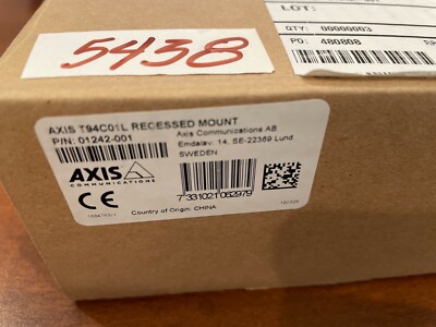 NEW AXIS T94C01L RECESSED MOUNT P/N 01242-001