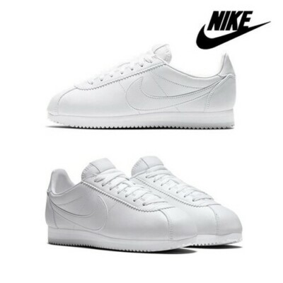 nike classic all white