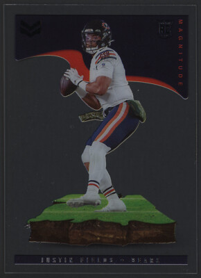 2021 Panini Chronicles Star & Stripes #MAG-8 Justin Fields Cubs Rookie RC