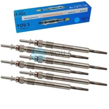 6 x YOU.S GENUINE GLOW PLUGS for 6 Cylinder BMW 3 SERIES 4 SERIES 5 SERIES 6 SERIES 7 SERIES X3 X4 X5 X6