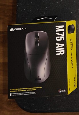 CORSAIR - M75 AIR WIRELESS Ultra-Lightweight Gaming Mouse - Wireless - Black