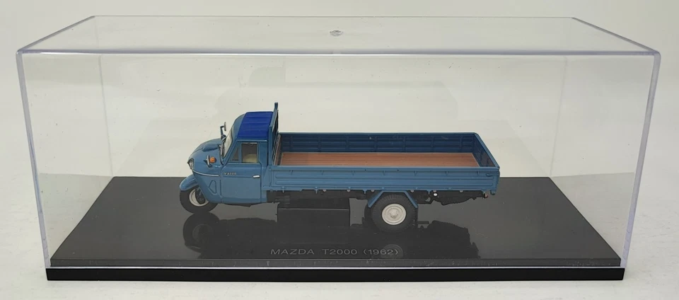 EBBRO 1:43 MAZDA T2000 1962 BLUE DIE-CAST MODEL CAR - Imagem 2 de 4