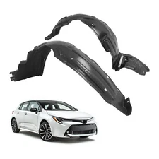 Front Inner Fender Liner Left+Right Side For Toyota Corolla 2017 2018 2019